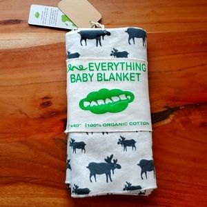 Parade Baby Blanket 40"×40" Organic Cotton